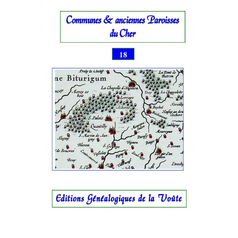 Noms des communes et anciennes paroisses de France : le Cher
