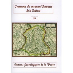 Noms des communes et anciennes paroisses de France : la Nièvre