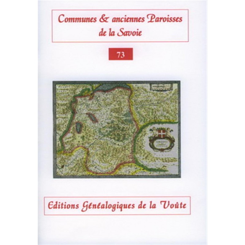 Noms des communes et anciennes paroisses de France : La Savoie