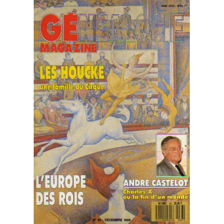Généalogie Magazine n° 067 - décembre 1988