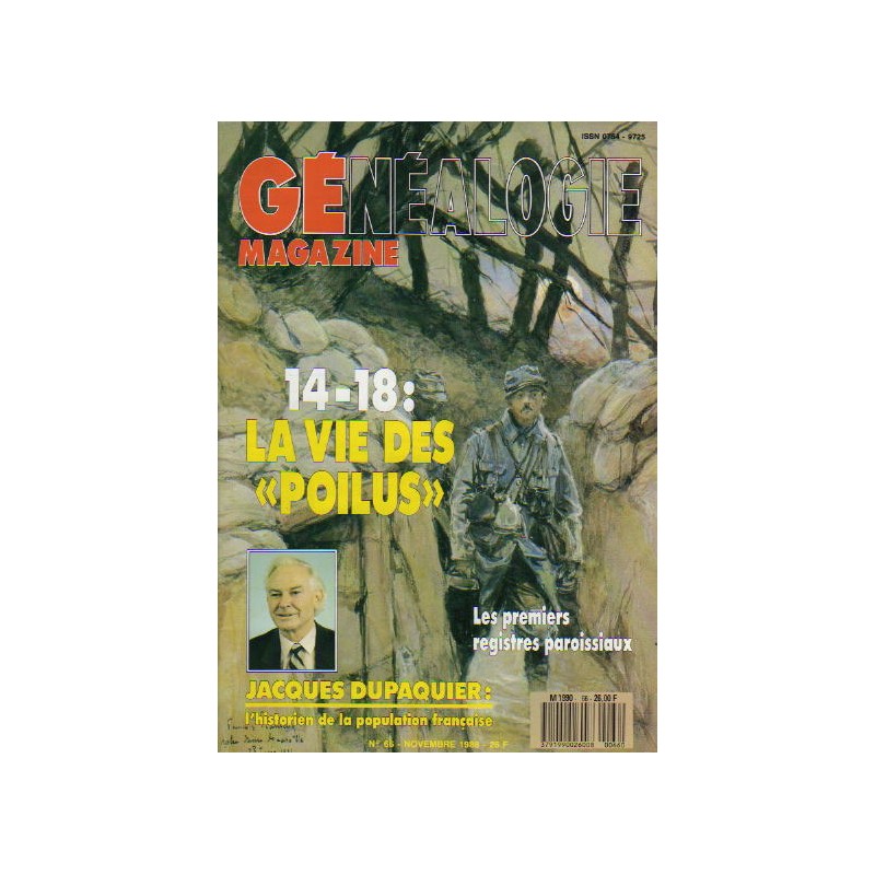 Généalogie Magazine n° 066 - novembre 1988