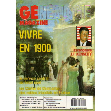 Généalogie Magazine n° 090 - janvier 1991