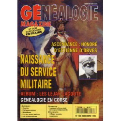 Généalogie Magazine n° 133...