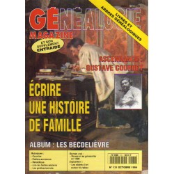 Généalogie Magazine n° 131...