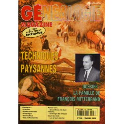 Généalogie Magazine n° 146 - février 1996