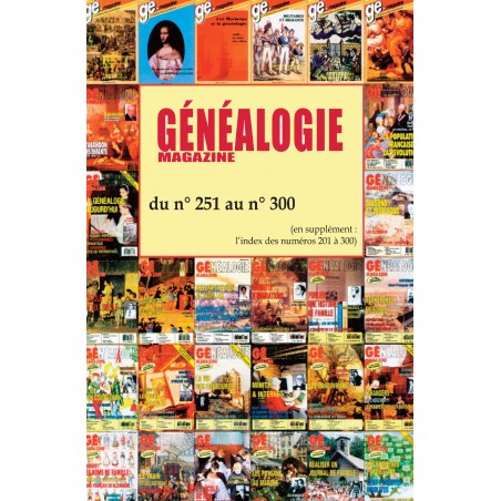 Dvd-Rom N° 6 - Généalogie Magazine du n° 251 au n° 300