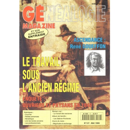 Généalogie Magazine n° 137 - mai 1995