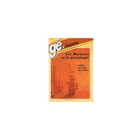 Généalogie Magazine n° 032 - septembre 1985