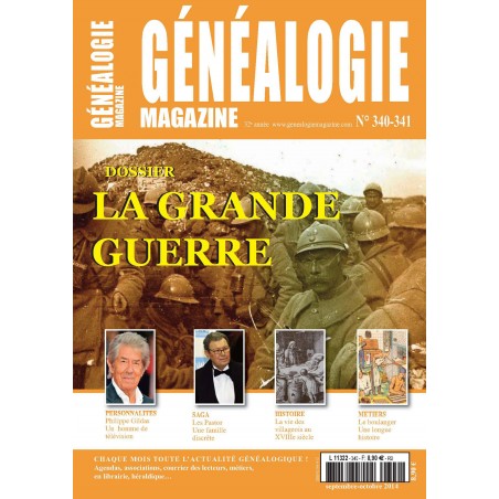 Généalogie Magazine N° 340-341