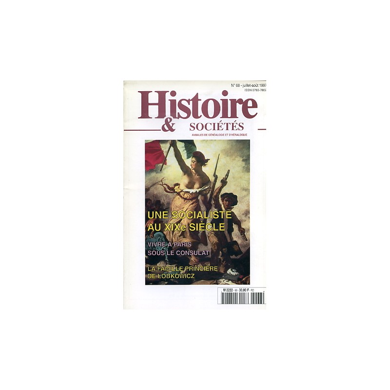 Histoire & Sociétés N° 68