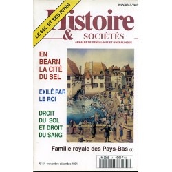 Histoire & Sociétés N° 54