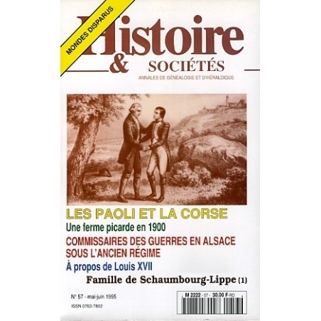 Histoire & Sociétés N° 57