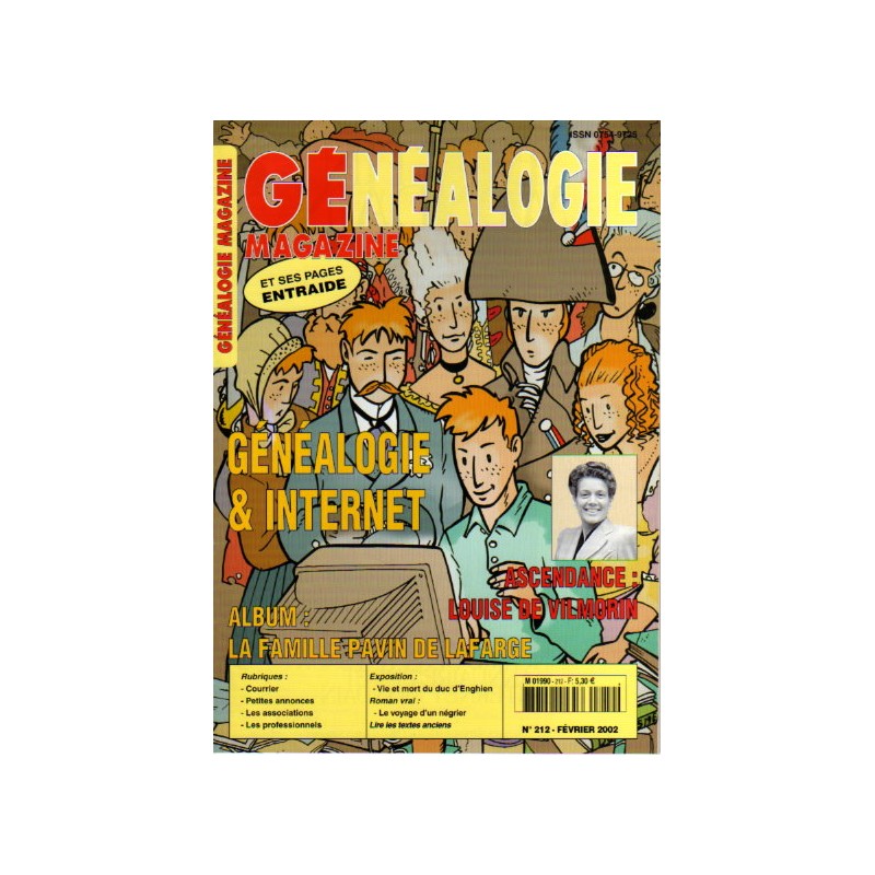 Généalogie magazine n° 212 - février 2002