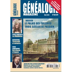 Généalogie Magazine N° 308-309 - Version numérique