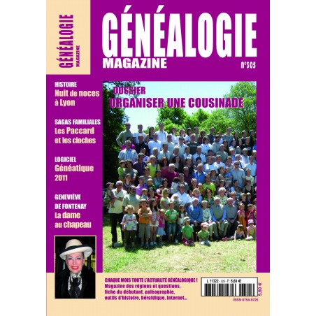 Généalogie Magazine N° 305 - Version Numérique