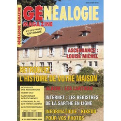 Généalogie Magazine N° 251 - Septembre 2005 - Version Numérique