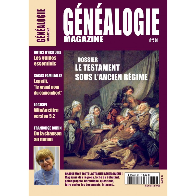 Généalogie Magazine N° 301 - Version Numérique