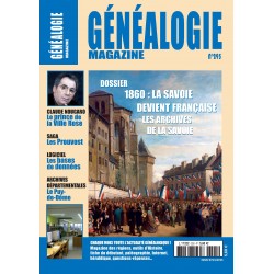 Généalogie Magazine N° 295...