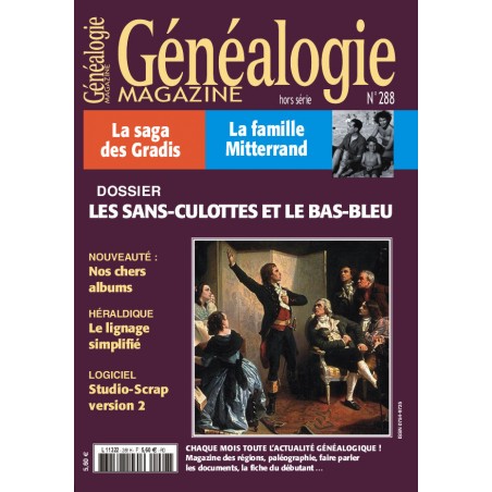 Généalogie Magazine N° 288 - Version Numérique