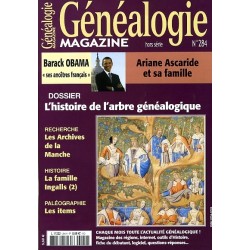 Généalogie Magazine n° 284...