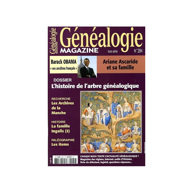 Généalogie Magazine n° 284 - Version Numérique