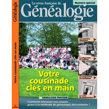 Hors Série de la RFG - Numéro spécial « Votre cousinade clés en main »