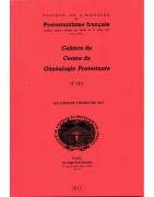 Cahiers du centre de généalogie Protestante